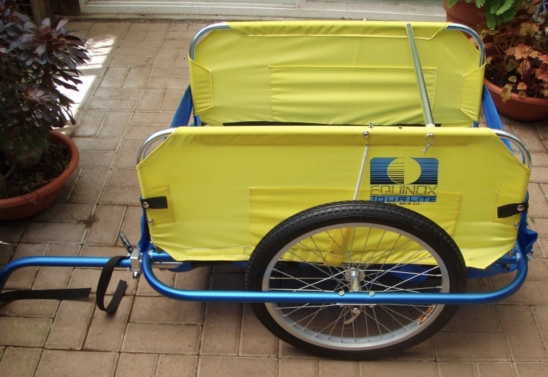 Cargo Carrier - 13" Rectangle - Solid Fabric - Bicycling